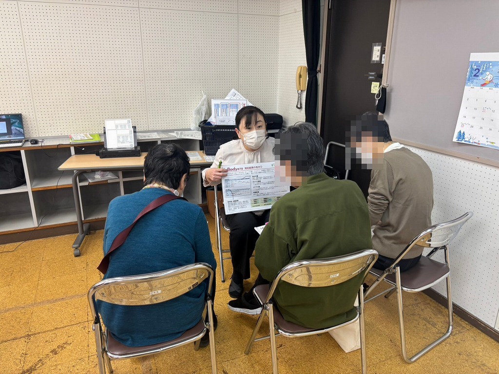 健康サポートイベント「プラス1皿野菜を食べて健康に」